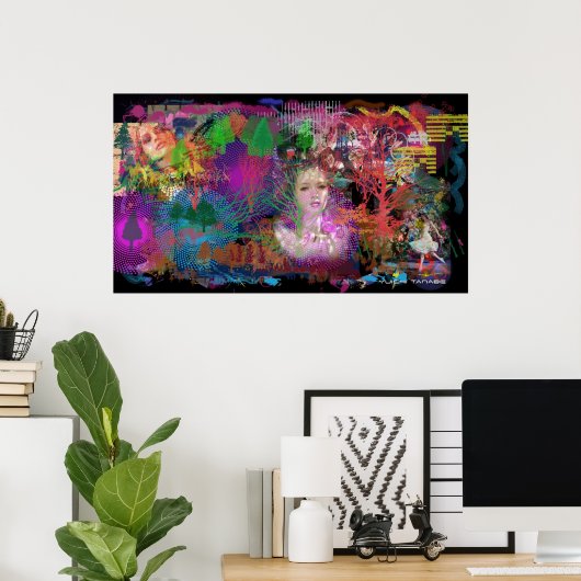 Forest Fantasy Poster (Thuiskantoor)