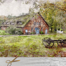 Forest Farmhouse Plus Wagon