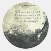 Forest feeën Stickers (Voorkant)