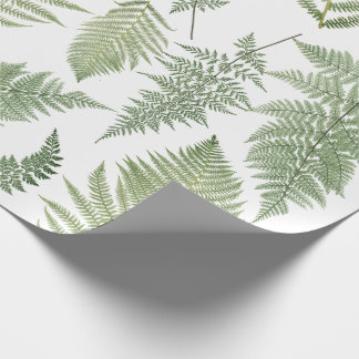 Forest Fern Fronds  Greenery Botanical Cadeaupapier
