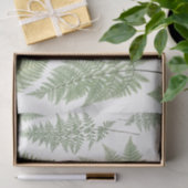 Forest Fern Fronds  Greenery Botanical Tissuepapier (Geschenk)