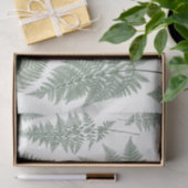Forest Fern Fronds  Greenery Botanical Tissuepapier (Geschenk)