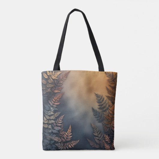 Forest Fern Waterverf Tas (Achterkant)