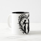 Forest Fervor Tweekleurige Koffiemok (Voorkant links)