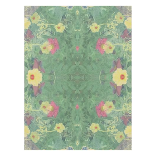 Forest Floor Bloemen Tafelkleed (Voorkant)