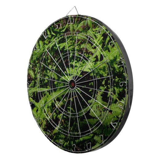 Forest Floor Ferns Dartbord (Voorkant Rechts)