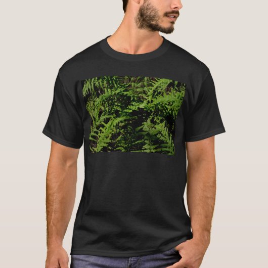 Forest Floor Ferns T-shirt (Voorkant)