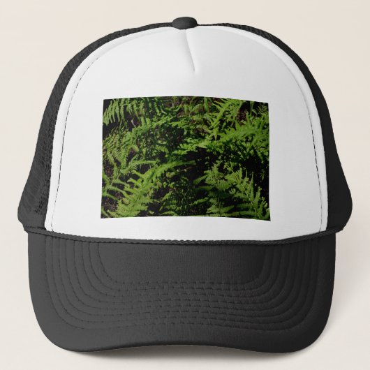 Forest Floor Ferns Trucker Pet (Voorkant)