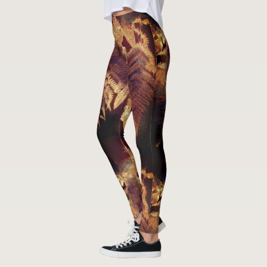 Forest Floor Print Leggings (Links)