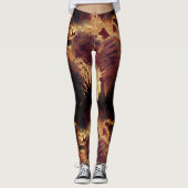 Forest Floor Print Leggings (Voorkant)