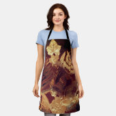 Forest Floor Print Schort (Gedragen)