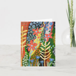 Forest Flora Vibes Bedankkaart