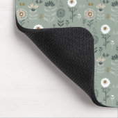 Forest Floral Sage Green Muismat (Hoek)