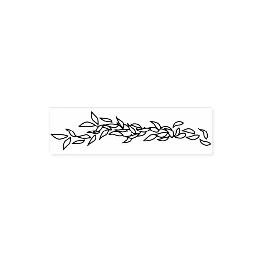Forest Flower Botanicals Bladeren Klimop Zelfinktende Stempel (Design)