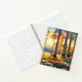 Forest Flowers and Summer Colorful Art Notitieboek (Binnen)