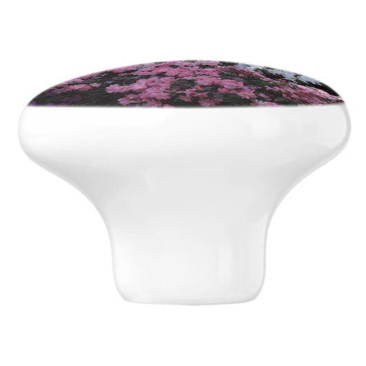 Forest Flowers Ceramic Pull Keramische Knop (Zijkant)