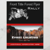 Forest Flyer of Bird Event Business Flyer (Voorkant)