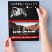 Forest Flyer of Bird Event Business Flyer (Hand)