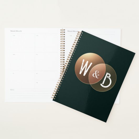 Forest Focus Geometric Outline Cover Planner (Display)