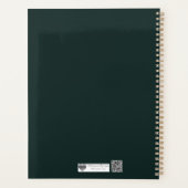 Forest Focus Geometric Outline Cover Planner (Achterkant)