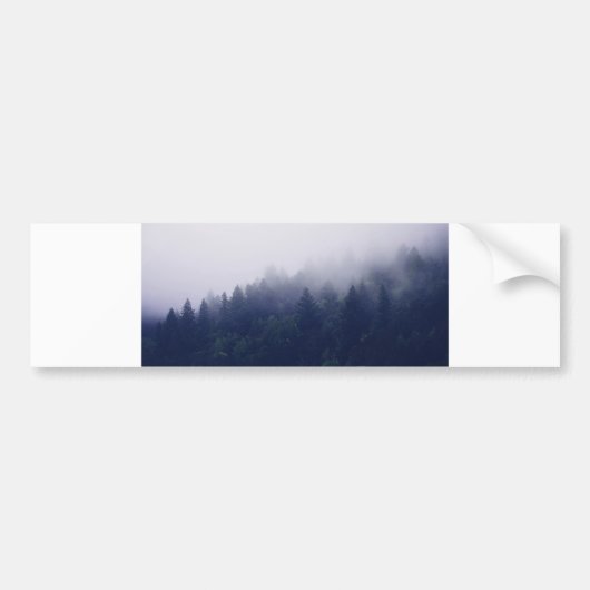 Forest Fog Bumpersticker (Voorkant)