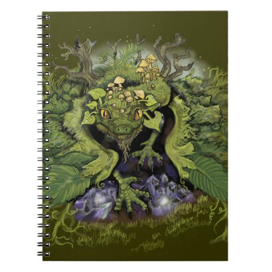 Forest Foliage Dragon~notitieboek Notitieboek (Voorkant)
