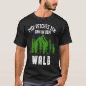 Forest Forestry Worker Forestry T-shirt (Voorkant)