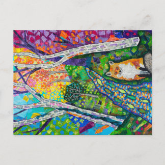 Forest Fox Briefkaart