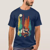 Forest fox t-shirt (Voorkant)