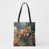 Forest Fox Tote Bag (Voorkant)
