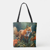 Forest Fox Tote Bag (Achterkant)