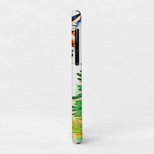 Forest Fox Uitzicht Design Case-Mate iPhone Case (Achterkant/links)