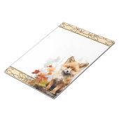 Forest Fox Woodland Animals Natuur Thema Notitiebl Notitieblok (Schuin)