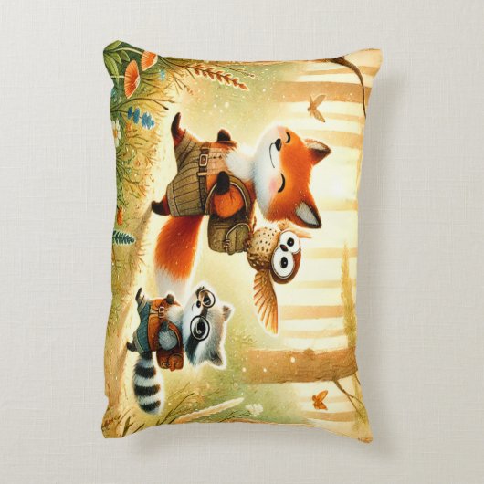 Forest Friends Accent Pillow Accent Kussen (Achterkant (Verticaal))