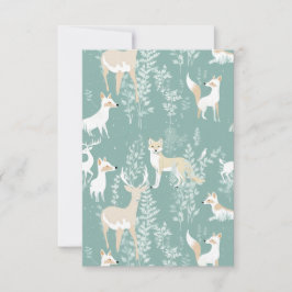 Forest Friends Bedankkaart