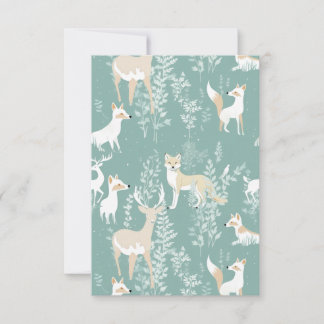 Forest Friends Bedankkaart