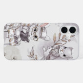 Forest Friends bij Studie iPhone Hoesje (Achterkant horizontaal)