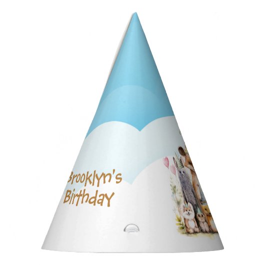 Forest Friends Birthday Feesthoedjes (Links)