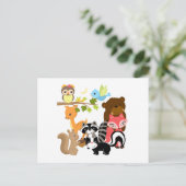 Forest Friends Briefkaart (Staand voorkant)