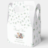 Forest Friends eerste verjaardag Favoriete Box Bedankdoosjes (Open)