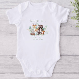 Forest Friends eerste verjaardag Romper