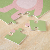 Forest Friends gepersonaliseerde Fox Beer Bunny Pu Legpuzzel (Zijkant)