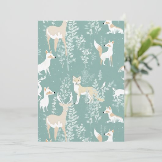 Forest Friends Kaart (Staand voorkant)