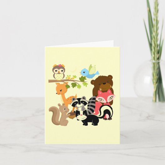 Forest Friends Kaart (Voorkant)