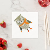 Forest Friends Owl Servet (Insitu)