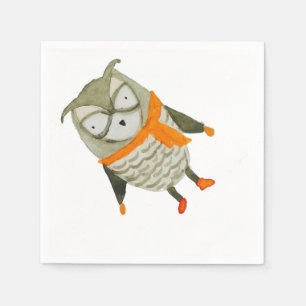 Forest Friends Owl Servet