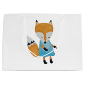 Forest Friends Schattig klein Woodland Fox Groot Cadeauzakje (Voorkant)