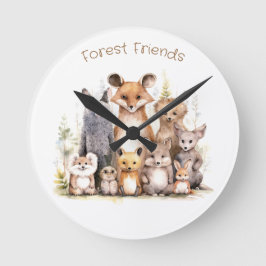 Forest Friends | Schuddieren | Kwekerij en Kind Ronde Klok