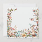 FOREST FRIENDS VERJAARDAG UITNODIGING (Achterkant)