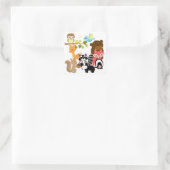 Forest Friends Vierkante Sticker (Tas)